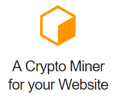 crypto miner for your website coinhive